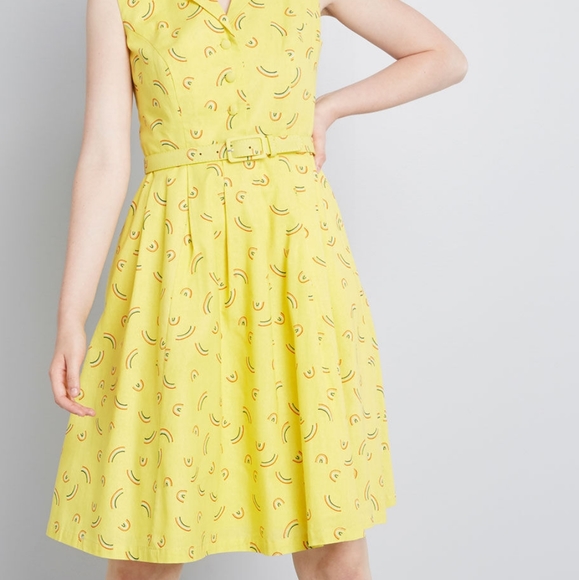 Modcloth Dresses & Skirts - Modcloth Rainbow Inspired Taste dress